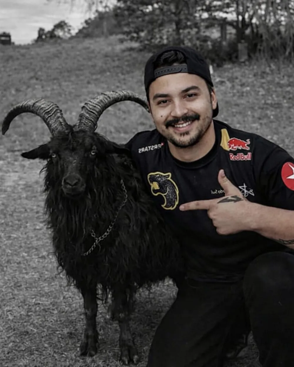 Wiiigou em um momento descontraído